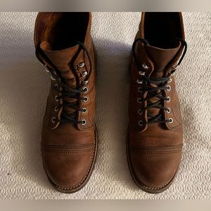 Red Wing 8085 Iron Ranger Copper Rough and Tough, gently used